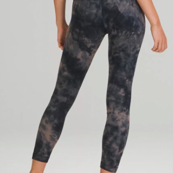 Lululemon Align Diamond Dye Lunar Rock True Navy 25" - Picture 2 of 2